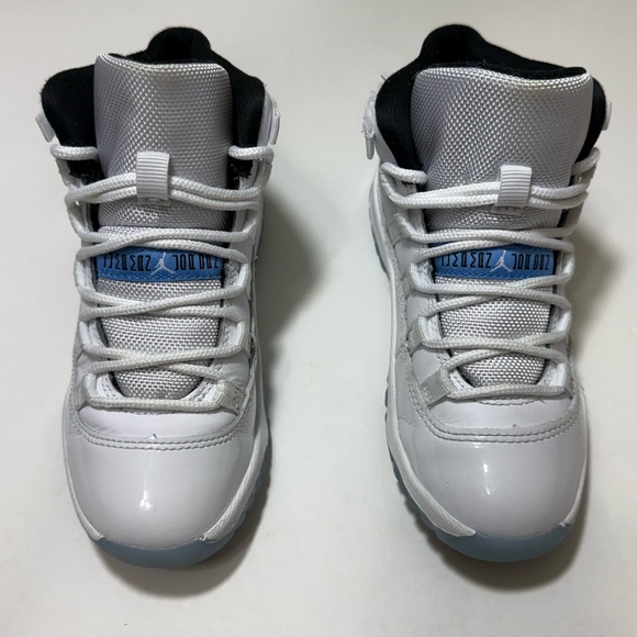 Nike Air Jordan 11 Retro “Legend Blue” Sneakers - Little Kids Size 13.5 - Picture 4 of 16